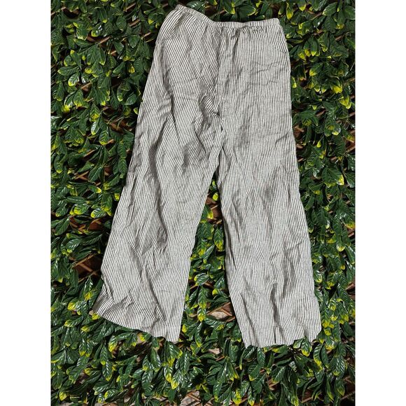 A New Day Blue White Striped Lounge Pants Size Medium NWT - Picture 2 of 3